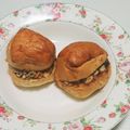 もぐ・ω・くま's cooksnap of when they made めちゃカンタン☆お好み焼き風パン☆.