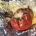 クック2W9Q1P☆'s cooksnap of when they made BBQで丸ごとトマトとチーズのホイル焼き.