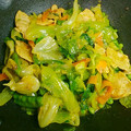 蘇芳さんち's cooksnap of when they made たっぷりレタスと豚肉のこくマヨ炒め　.