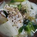 吹雪と不二子's cooksnap of when they made たらとかぶのスープ.