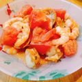 かわゆう1211's cooksnap of when they made ワインに合う海老とホタテのガーリック炒め.