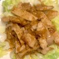大阪のちゃーちゃん's cooksnap of when they made 厚切り豚ロース肉の生姜焼き.
