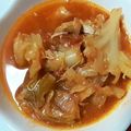 ☆まりもキッチン☆'s cooksnap of when they made 鶏肉とキャベツのやわらかトマト煮込み♪.