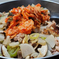 ｸﾏﾘｴ's cooksnap of when they made 豚肉と大根のキムチ炒め.