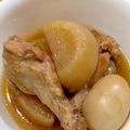 yumi☆0621's cooksnap of when they made うまうま鶏手羽元と大根の甘辛さっぱり煮♪.