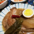 たまさぶろうの部屋's cooksnap of when they made 手羽先とうずらの玉子とシシトウのすっぱ煮.
