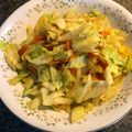 栗丸うさぎ's cooksnap of when they made キャベツと玉ねぎのカレー炒め.
