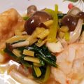 あきつま（杏花☆）'s cooksnap of when they made 自信作☆豆腐とえびの中華風トロトロ煮♡.