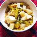 ◎ながちゃん◎'s cooksnap of when they made ダシが効いた！絹さやと厚揚げの煮物.