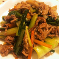 サクラポムポム's cooksnap of when they made 牛肉と小松菜のオイスターソース炒め.