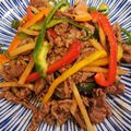 虹色フラガール's cooksnap of when they made 簡単中華☆俺のチンジャオロース.