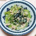 ゆめめ☆'s cooksnap of when they made 小松菜のツナ合えおひたし.