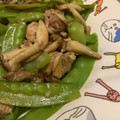coco1105's cooksnap of when they made お弁当に♪さやえんどうと豚の生姜焼き.