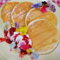 咲舞麗＊ここなっつ's cooksnap of when they made ◆人気店再現レシピ♡ふわほわパンケーキ◆.