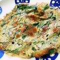 みほこ6161's cooksnap of when they made 【簡単！】ごま油で焼くニラチヂミ.