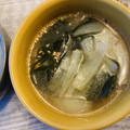 二度寝好き's cooksnap of when they made わかめと玉ねぎの中華スープ.