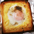 ♬あじさいのレシピ♬'s cooksnap of when they made 目玉焼きトースト.