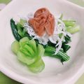 みっくママ's cooksnap of when they made 小松菜の梅じゃこおろし和え。ヘルシー！.