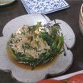 non☆♪'s cooksnap of when they made あと一品　春菊のサッと煮卵とじ.