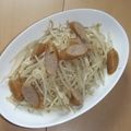 きらり流れ星's cooksnap of when they made 節約&時短☆ウインナーともやしの中華炒め.