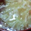 あゆたっくん's cooksnap of when they made 炒めキャベツのお味噌汁.