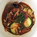 ぼのん's cooksnap of when they made これも宮崎！ズッキーニの冷汁.