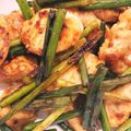 わか江's cooksnap of when they made ピリ辛！ご飯に！ささみとニンニクの芽炒め.