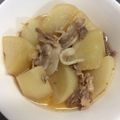 HomaRuu's cooksnap of when they made 豚バラとかぶの煮もの.