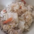AiYuKE's cooksnap of when they made 鶏と筍の混ぜご飯.