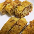 ☆こたみな's cooksnap of when they made 切干大根の煮物の卵焼き.