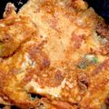 neko's cooksnap of when they made ほうれん草とチーズのチヂミ☆.