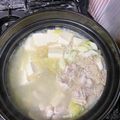 はるひやま's cooksnap of when they made 博多水炊き・鶏ラーメンに濃厚鶏白湯スープ.
