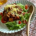 monemaruku's cooksnap of when they made スパムでタコライス.