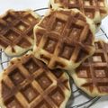 ラルく's cooksnap of when they made ふんわり甘～いリエージュワッフル.