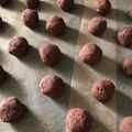 きらら15's cooksnap of when they made 糖質オフのお菓子♪おからブラウニーボール.