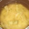 クックUL8OCM☆'s cooksnap of when they made レタスともやしと卵の味噌汁.