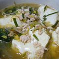 mogumokura's cooksnap of when they made ☆鶏そぼろ餡かけ温豆腐♪スプーンで☆.