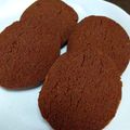 のりっち１０'s cooksnap of when they made ノンバター!とろける★塩チョコクッキー.