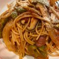 おかぴーず's cooksnap of when they made 絶品♪やみつき喫茶店風ナポリタン☆.