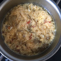 あやこぉ。's cooksnap of when they made 時短簡単トマト小松菜と卵のコンソメスープ.