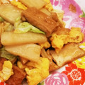SHⅰ's cooksnap of when they made 簡単！麺つゆで厚揚げとキャベツ卵とじ〜☆.