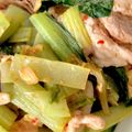 ayakocook's cooksnap of when they made 5分でできる簡単小松菜豚キムチ.