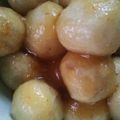 tabesei5's cooksnap of when they made 里芋♡唐揚げ甘辛タレ.