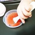 jiin's cooksnap of when they made 夏のデザート☆すいか寒天♡手づかみ離乳食.