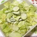 おはなすき's cooksnap of when they made 生が美味しい☆ズッキーニの簡単サラダ.
