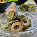 ｸﾏﾘｴ's cooksnap of when they made 柚子胡椒香る　ちくきゅうマヨネーズ和え。.