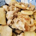 さおchaaaaan's cooksnap of when they made 簡単！長芋と豚肉の梅味噌炒め.
