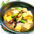 めみたん☆'s cooksnap of when they made 中華風・厚揚げと干ししいたけの炒め煮.