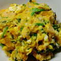 mochipee's cooksnap of when they made かぼちゃとほうれん草のデリ風サラダ☆★.