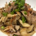 yumin_co's cooksnap of when they made ★簡単★豚肉としめじのポン酢照り焼き.